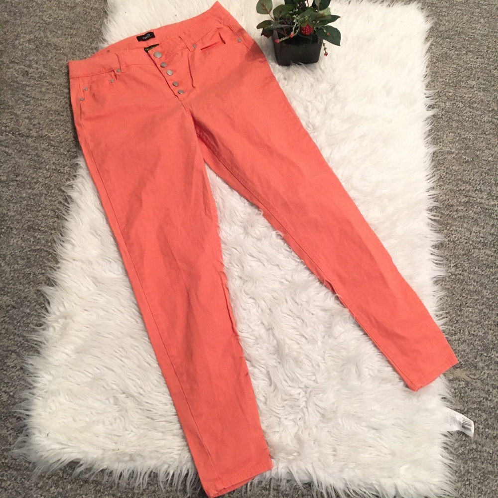 RUE 21 FREEDOM FLEX SKINNY JEANS HIGH RISE  13/14